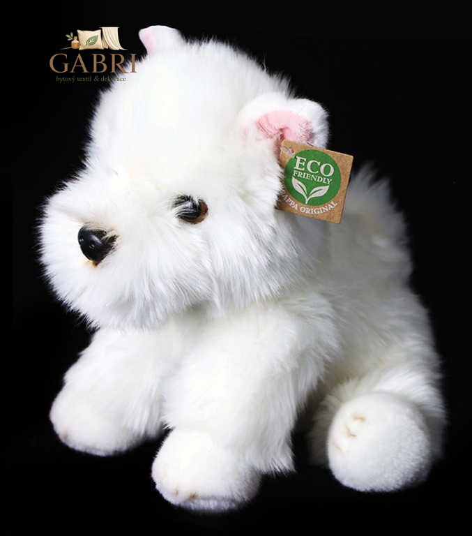 PLYŠ Pes Westík 30cm sedící Eco-Friendly *PLYŠOVÉ HRAČKY*