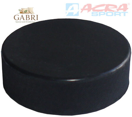 ACRA Hokejový puk malý junior senior 6cm bez potisku