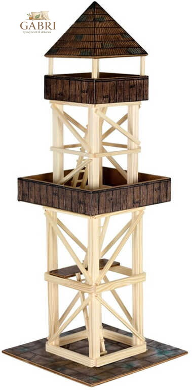 WALACHIA Rozhledna W04 Hobby Kit DŘEVĚNÁ STAVEBNICE