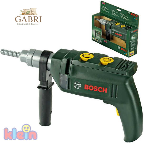 KLEIN Vrtačka dětská Bosch na baterie Světlo Zvuk plast