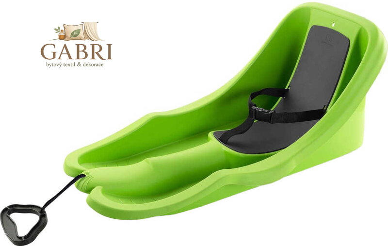 Boby Baby RIDER s opěrkou a popruhy pro miminko Zelené plast