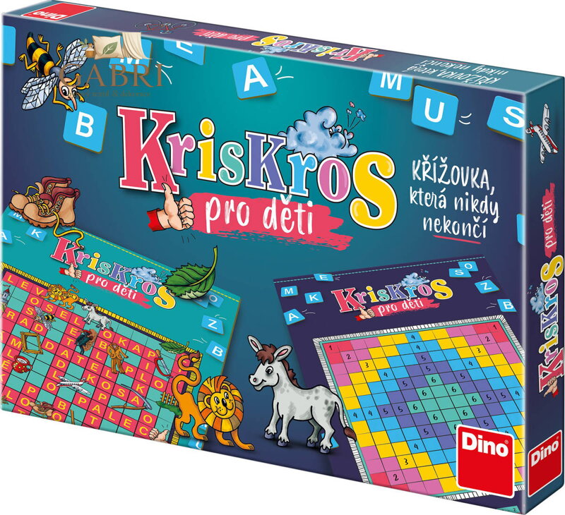 DINO Hra Kris kros pro děti *SPOLEČENSKÉ HRY *