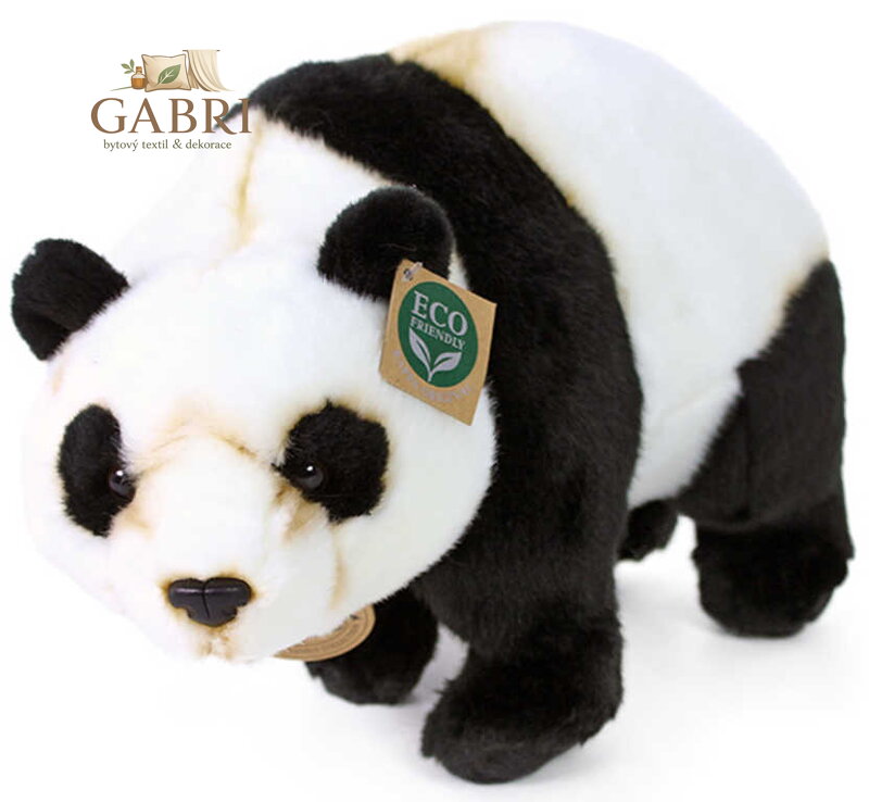 PLYŠ Medvídek panda stojící 36cm Eco-Friendly *PLYŠOVÉ HRAČKY*