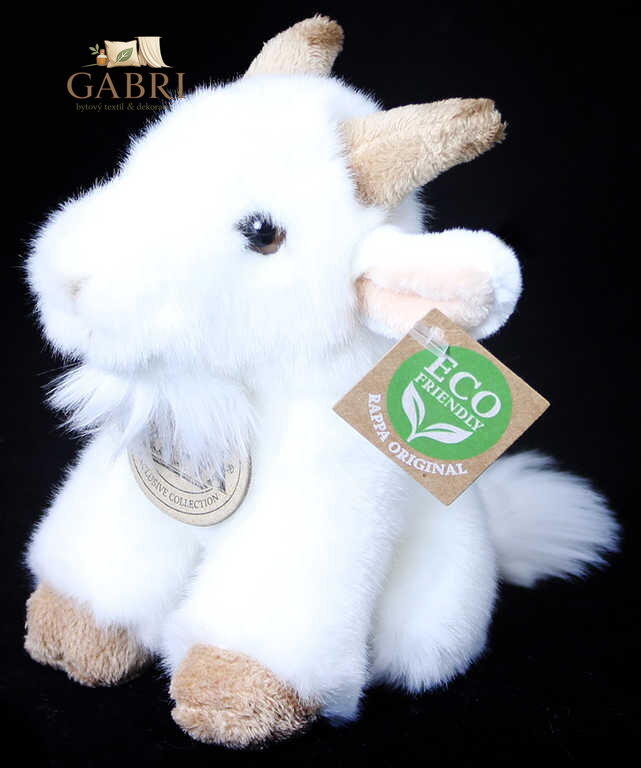 PLYŠ Koza 16cm sedící Eco-Friendly *PLYŠOVÉ HRAČKY*