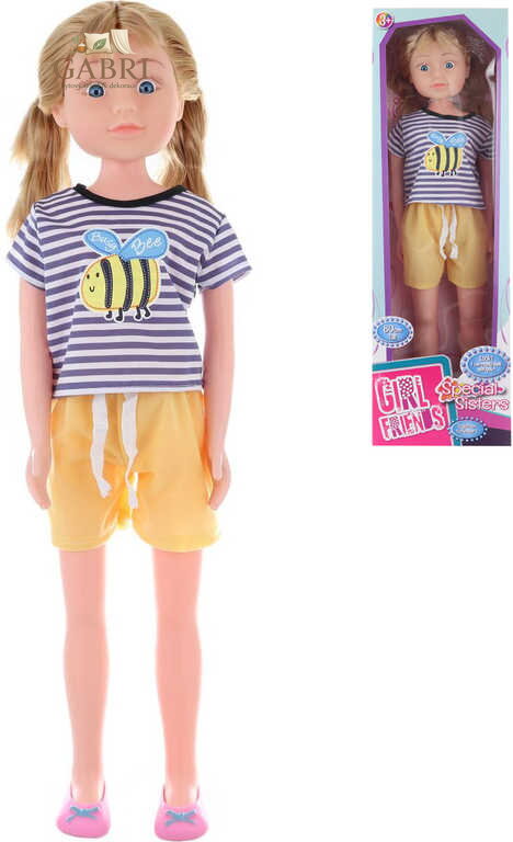 Panenka velká chodící 80cm chodička v krabici