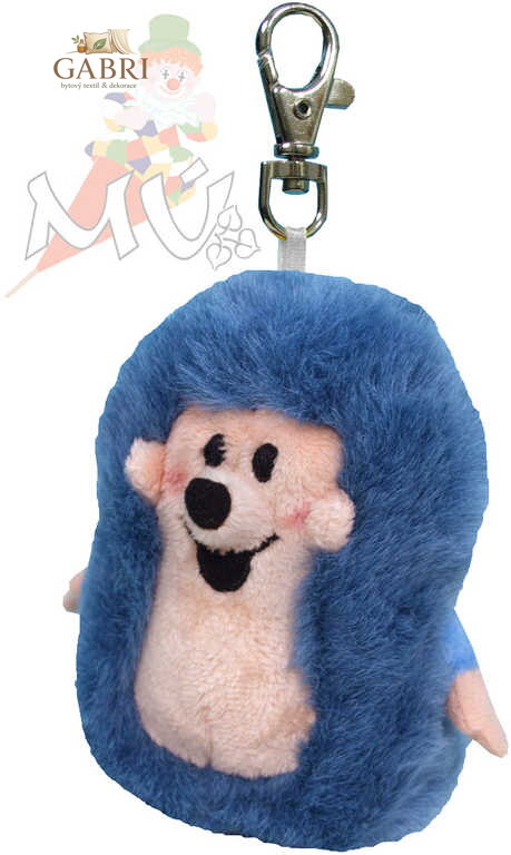 MORAVSKÁ ÚSTŘEDNA Ježek s karabinou šedomodrý *PLYŠOVÉ HRAČKY*