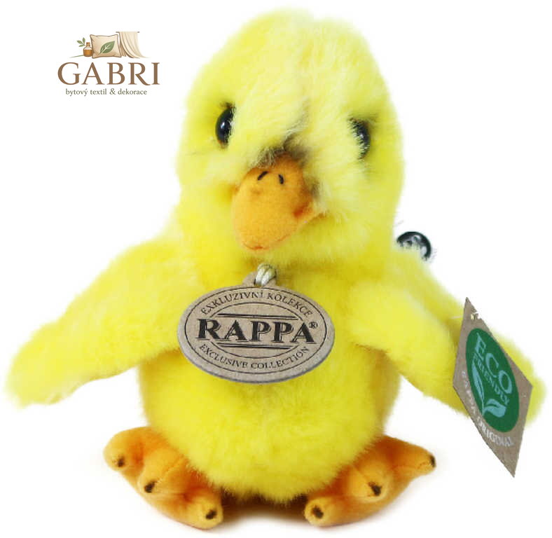 PLYŠ Kuře 14cm stojící Eco-Friendly *PLYŠOVÉ HRAČKY*