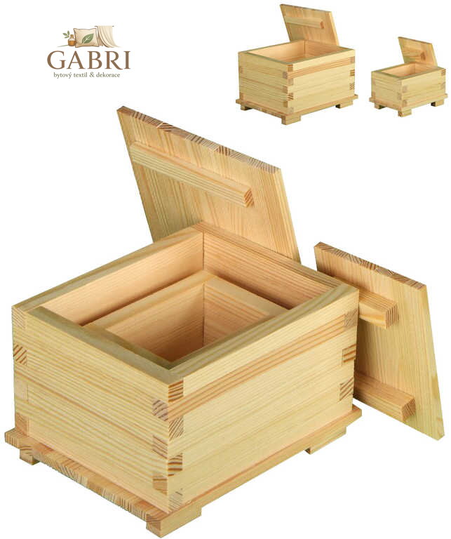 WALACHIA Truhly W54 Creative Kit DŘEVĚNÁ STAVEBNICE