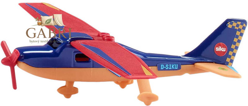 SIKU Letadlo sportovní set se samolepkami kov 1101