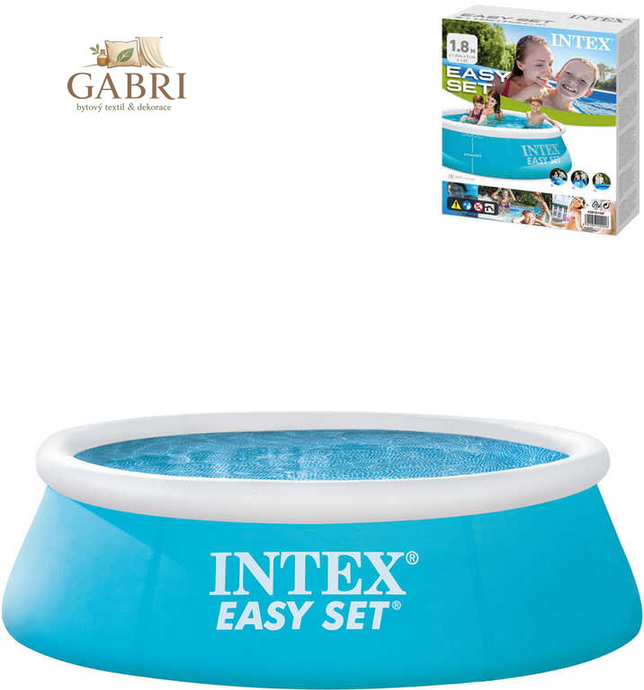 INTEX Bazén Easy Set Pool kruhový 183x51cm samostavěcí rodinný 28101