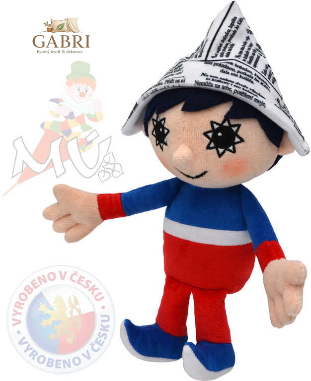 MORAVSKÁ ÚSTŘEDNA Večerníček postavička plyšová 26cm