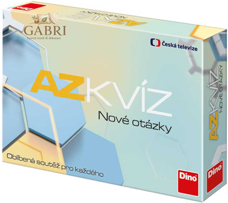 DINO Hra AZ KVÍZ Nové otázky 120 otázek *SPOLEČENSKÉ HRY*