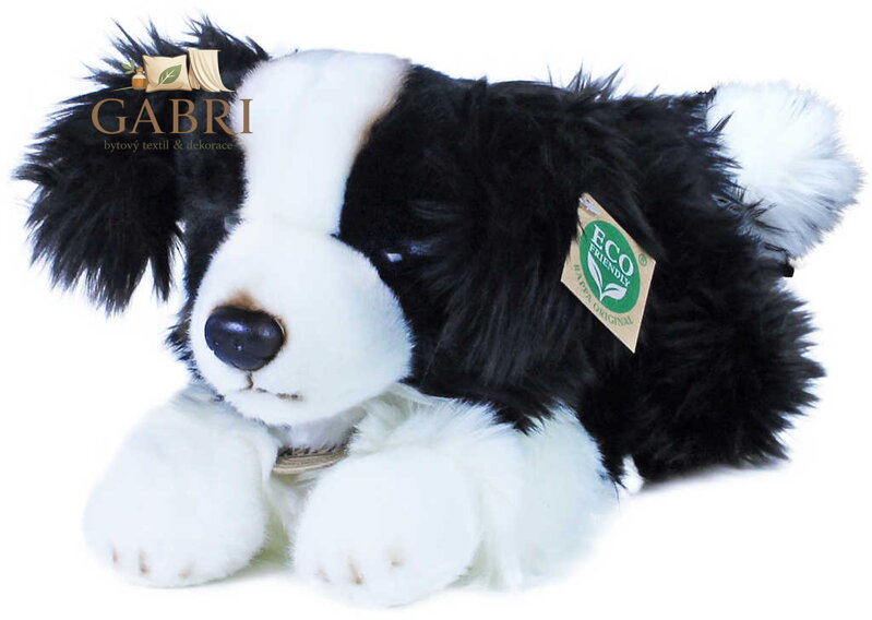 PLYŠ Pes Border kolie 30cm Eco-Friendly *PLYŠOVÉ HRAČKY*