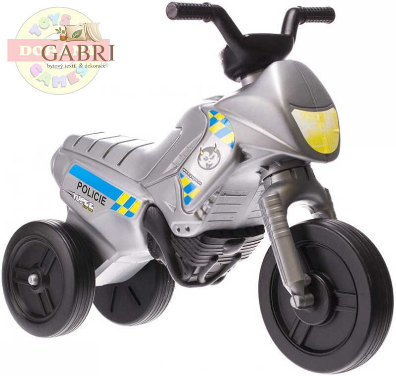 MAD Odrážedlo dětské odstrkovadlo Enduro YUPEE Policie malé