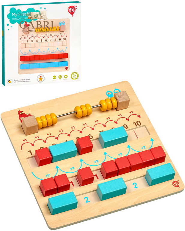 LUCY AND LEO DŘEVO Moje první matematika edukativní set počítání