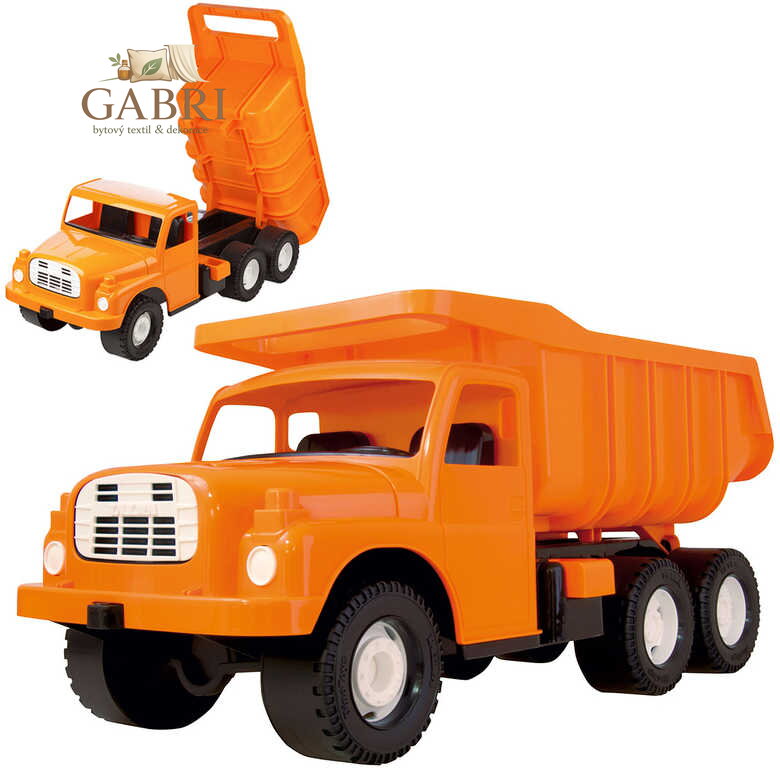 DINO Tatra T148 klasické nákladní auto na písek 73cm oranžové sklápěcí korba