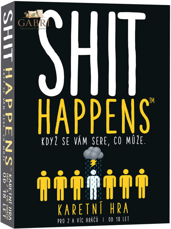 ADC Hra Shit Happens karetní pro dospělé CZ *SPOLEČENSKÉ HRY*