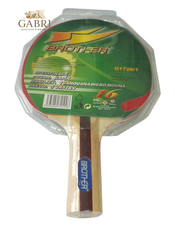Pálka na stolní tenis (Pingpongová pálka) BROTHER