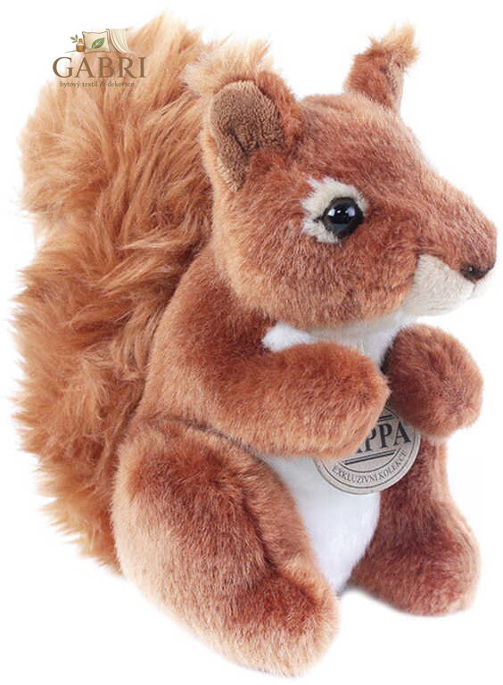 PLYŠ Veverka 18cm exkluzivní kolekce *PLYŠOVÉ HRAČKY*