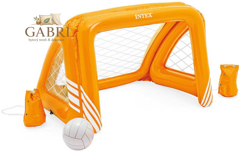 INTEX Branka nafukovací fotbalová / na vodní polo set s míčem 58507