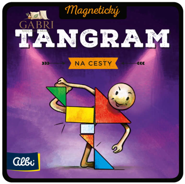 ALBI HRA Tangram magnetický na cesty