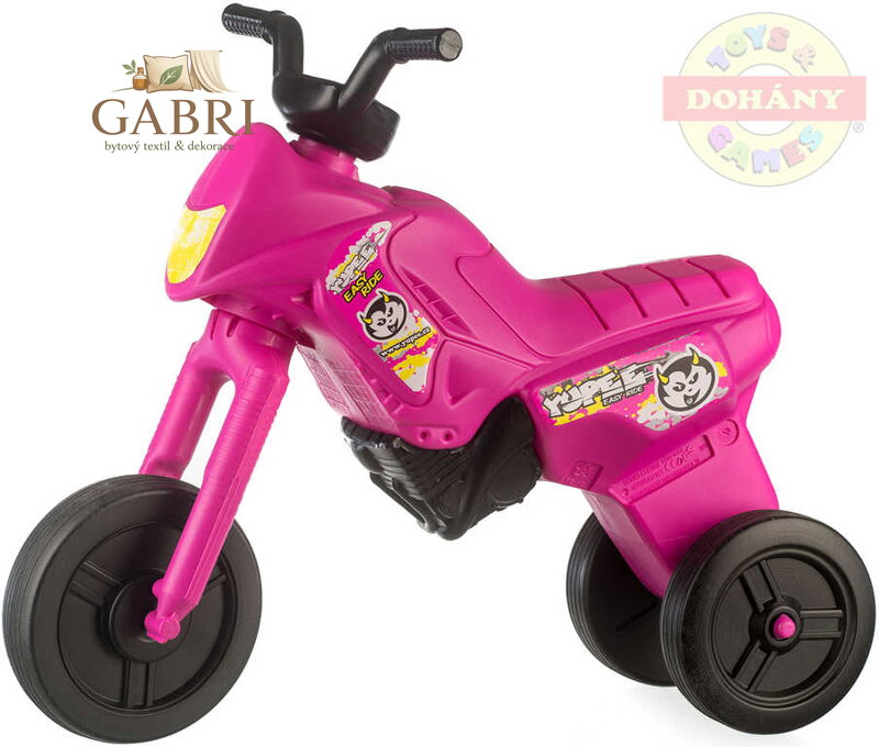 MAD Odrážedlo dětské odstrkovadlo Enduro YUPEE růžové velké