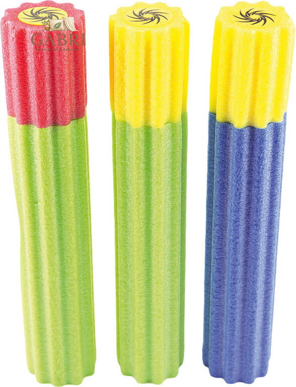 Pistole vodní dělo 35cm soft pěnová trubice lehká dvoubarevná na vodu různé barvy