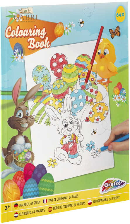 GRAFIX Omalovánky Velikonoční A4 Velikonoce