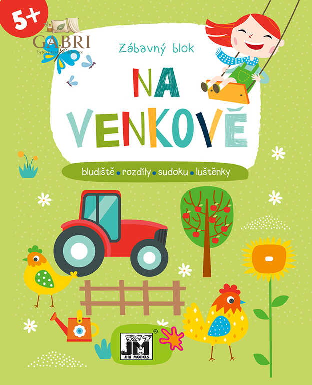 JIRI MODELS Zábavný blok Na venkově sešit s aktivitami