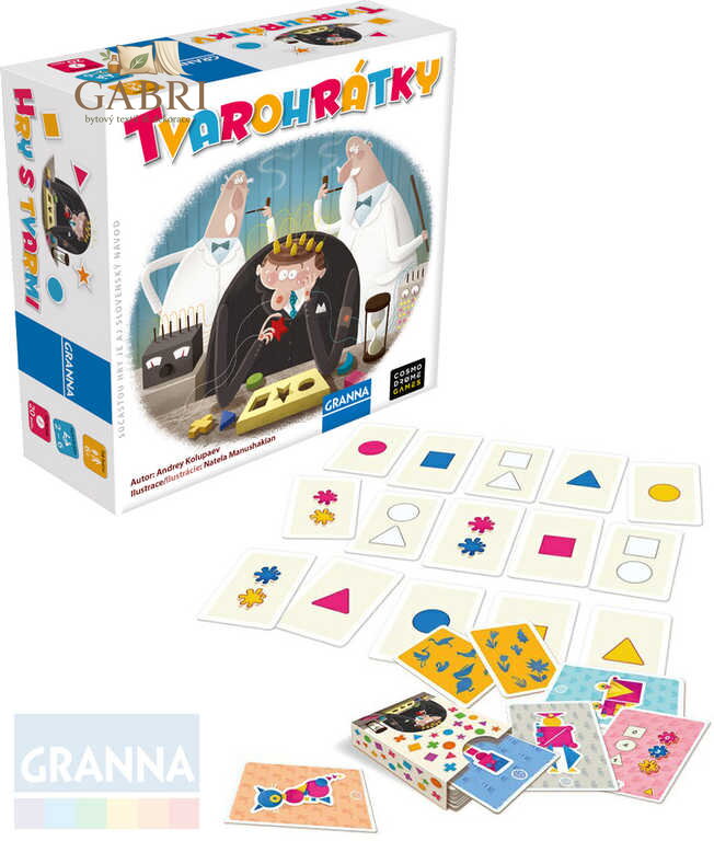 GRANNA Tvarohrátky *SPOLEČENSKÉ HRY*