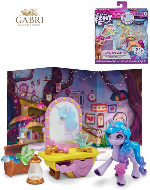 HASBRO MLP My Little Pony Třpytivé scény set koník s doplňky 2 druhy