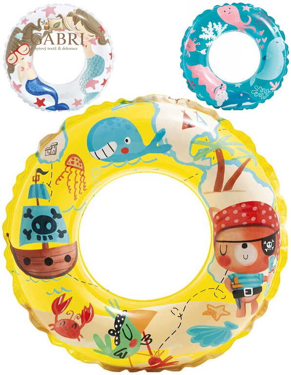 INTEX Kruh dětský nafukovací 61cm vodní svět plavací kolo do vody 5 druhů 59242