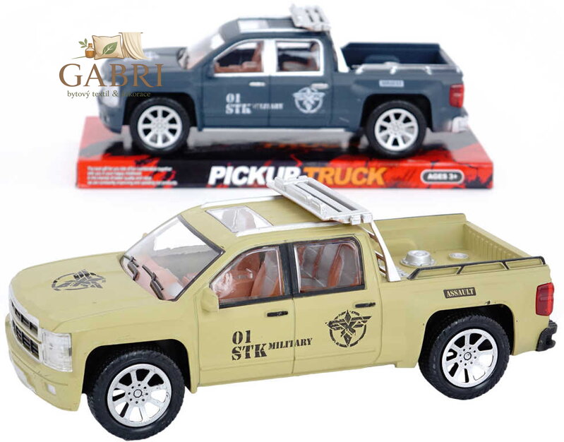 Auto plastové pickup 26cm na setrvačník 2 barvy blister