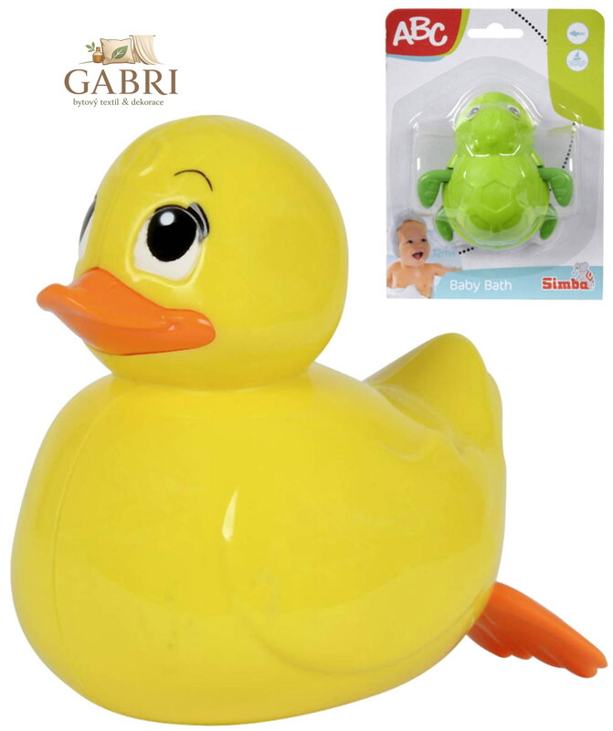 SIMBA Baby zvířátko natahovací do vany na koupání do vody 2 druhy