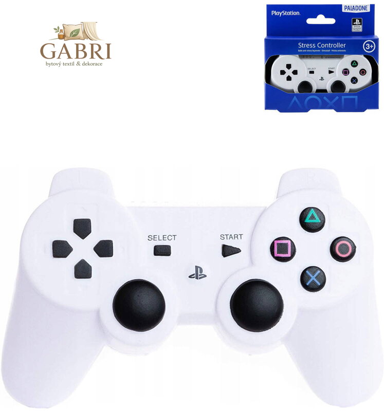 Playstation ovladač antistresová hračka mačkací strečová
