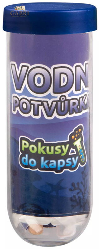 ALBI SCIENCE Pokusy do kapsy Vodní potvůrka dětský experimentální set