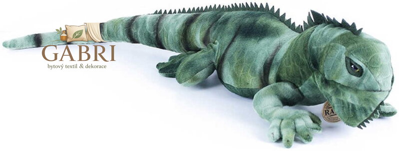 PLYŠ Leguán 70cm zelený *PLYŠOVÉ HRAČKY*