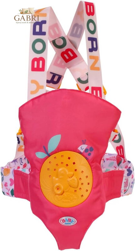 ZAPF Baby Born klokanka nosítko s ozdobami pro panenku miminko