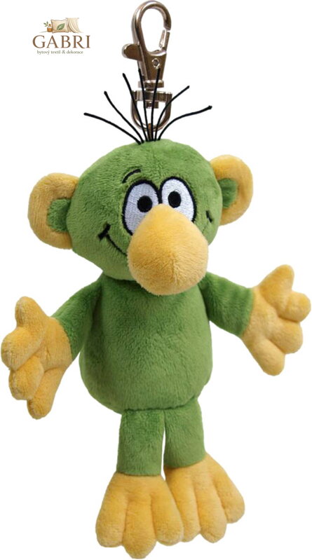 MORAVSKÁ ÚSTŘEDNA PLYŠ Rákosníček přívěsek s karabinkou klíčenka