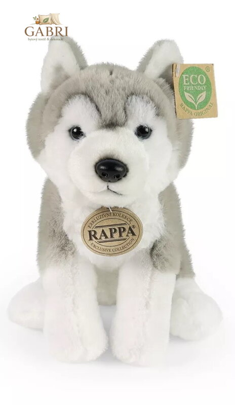PLYŠ Pes husky 23cm  *PLYŠOVÉ HRAČKY*