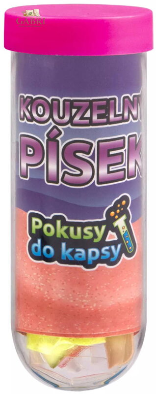 ALBI SCIENCE Pokusy do kapsy Kouzelný písek dětský experimentální set