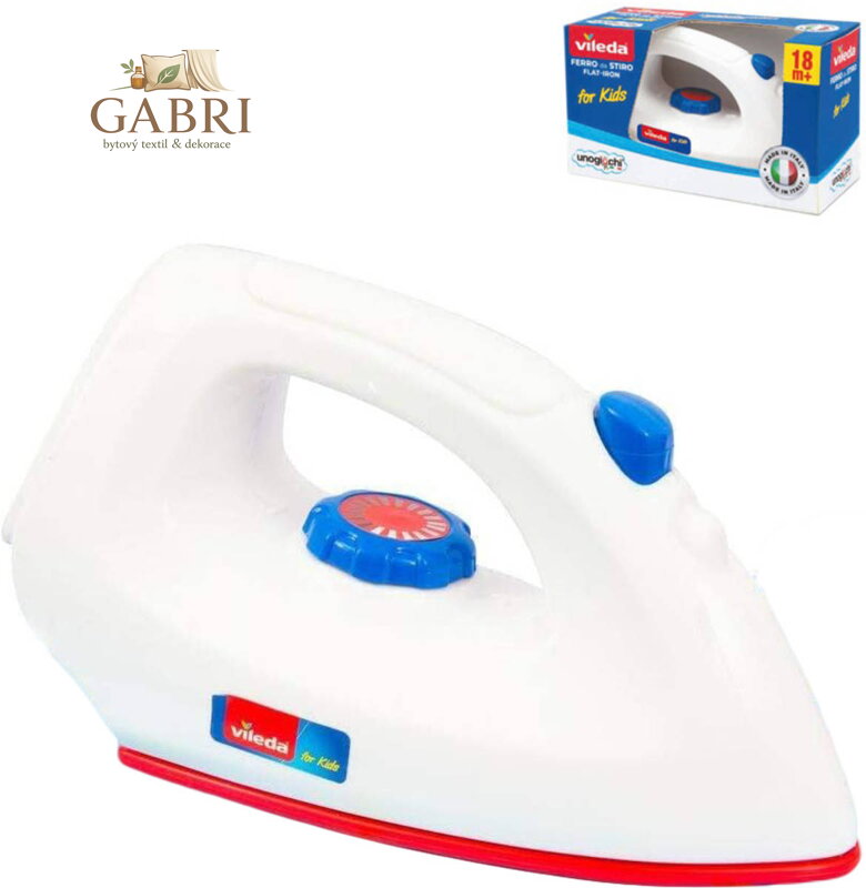 VILEDA Žehlička baby dětská baby bílá napařovací plast