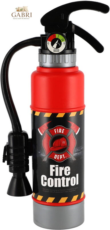 Hasicí přístroj dětská funkční vodní pistole hasičák stříkající vodu