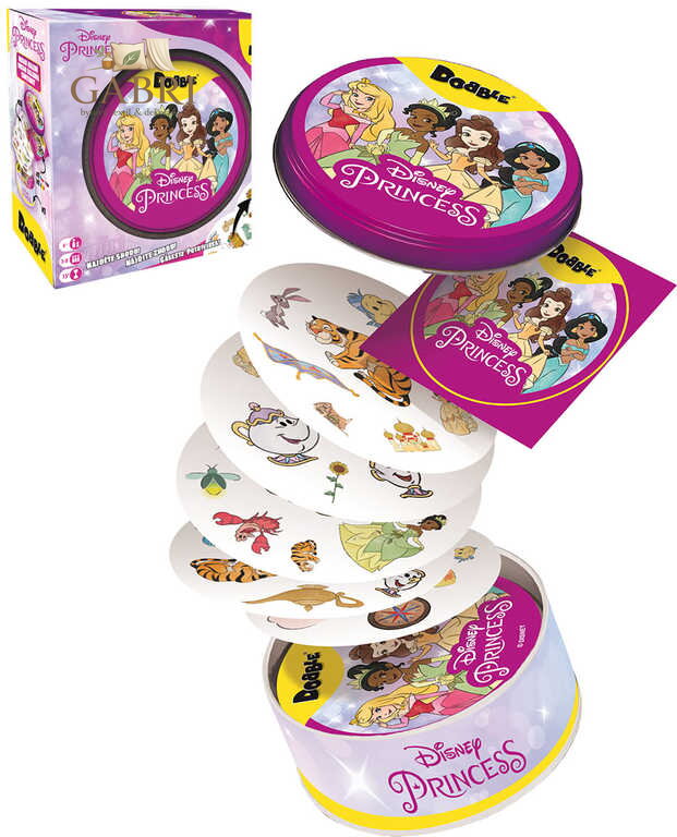 ASMODEE Hra postřehová Dobble Princezny Disney *SPOLEČENSKÉ HRY*
