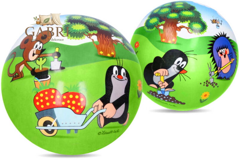 KRTEK (Krteček) Míč 23cm soft balónek pěnové s obrázkem