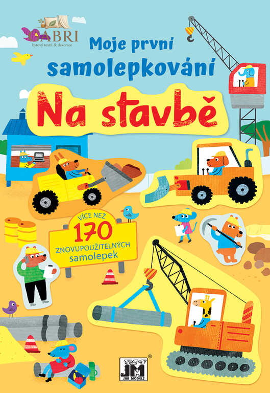JIRI MODELS Moje první samolepkování 170+ Na stavbě