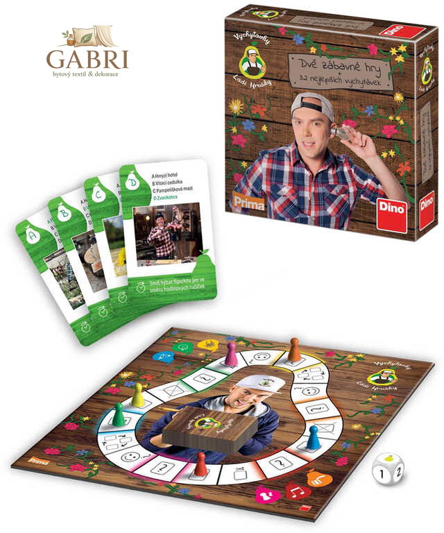 DINO Hra Vychytávky Ládi Hrušky *SPOLEČENSKÉ HRY*