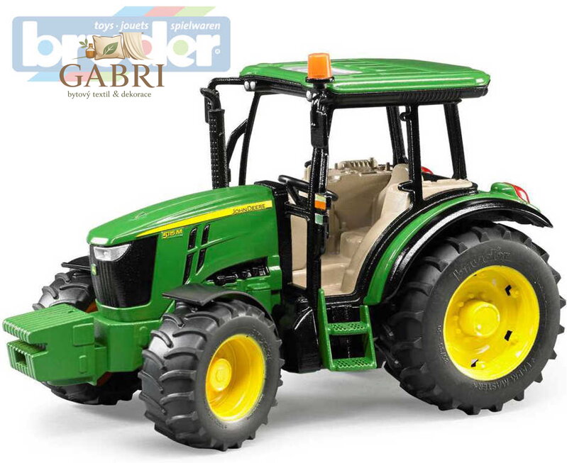 BRUDER 02106 (2106) Traktor John Deere 5115M zelený model 1:16 plast
