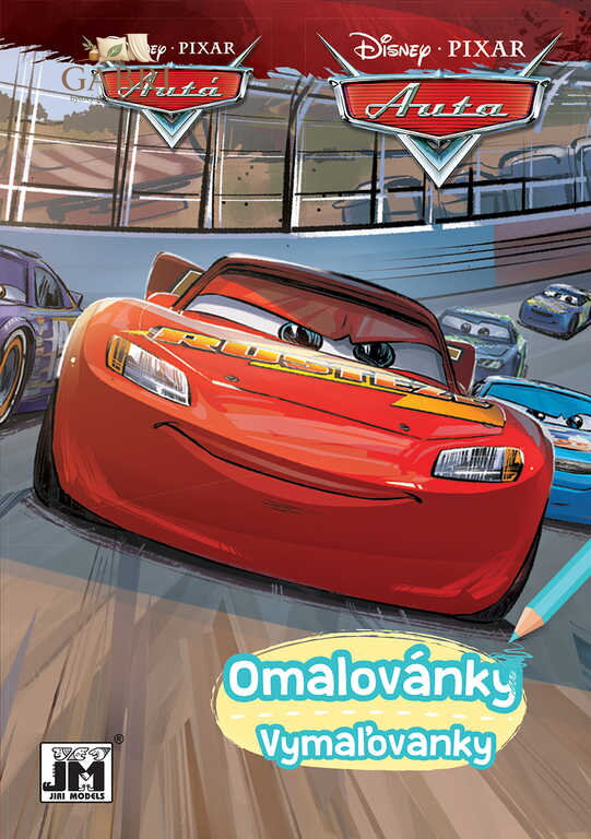 JIRI MODELS Omalovánky A5 Auta (Cars)