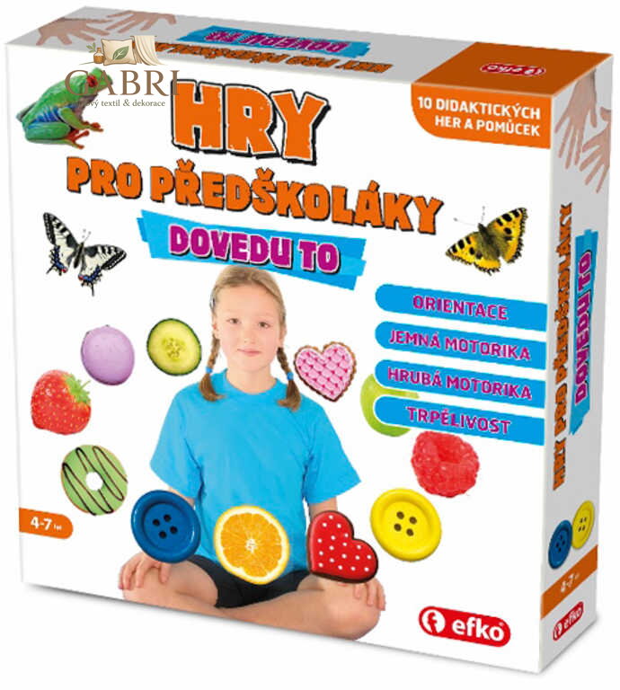 EFKO HRA Dovedu to Vzdělávací soubor her pro předškoláky